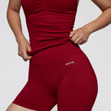 Prodloužený top Allure - Cherry