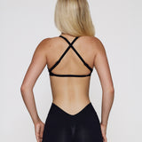 Podprsenka Contour s překříženými zády - Black
