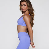 Podprsenka Contour s překříženými zády - Lavender