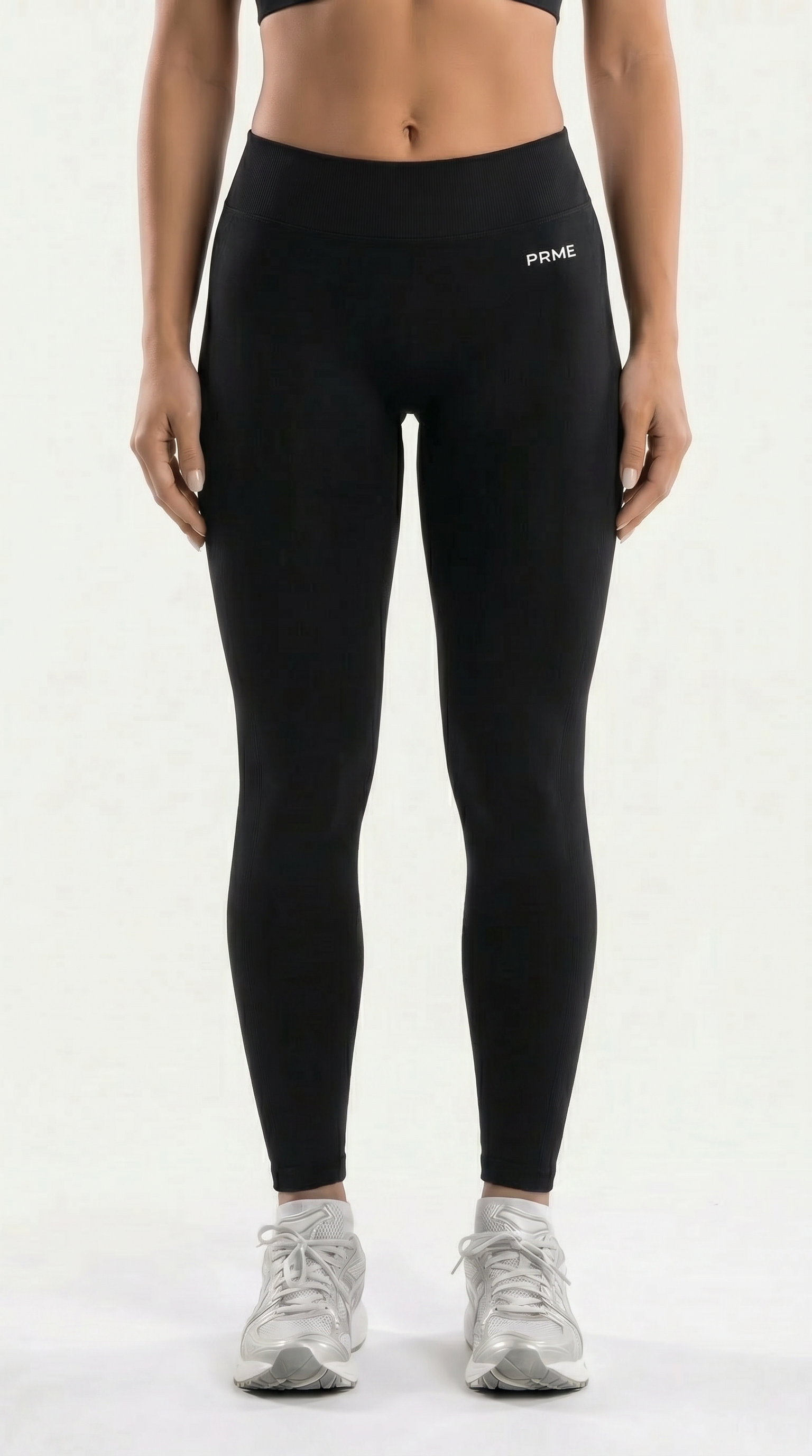 PRME Contour Seamless Leggings | Black